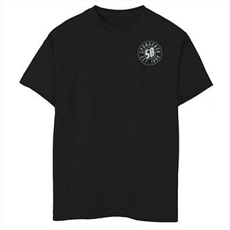 Boys 8-20 SpongeBob SquarePants Est. 1999 Front & Back Graphic Tee