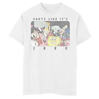 Boys 8-20 SpongeBob SquarePants Party Like It's 1999 Graphic Tee