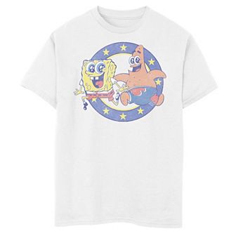 Boys 8-20 SpongeBob SquarePants & Patrick Star Circle Portrait Graphic Tee