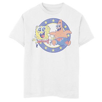 Boys 8-20 SpongeBob SquarePants & Patrick Star Circle Portrait Graphic Tee