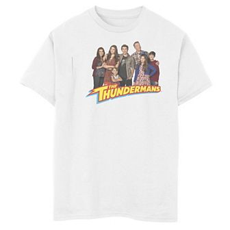 Boys 8-20 The Thundermans Family Photo Logo Graphic Tee