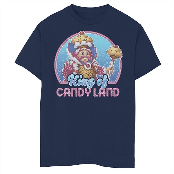 Boys 8-20 Candy Land King Of Candy Land Portrait Graphic Tee