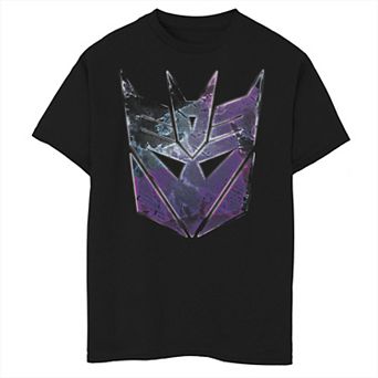 Boys 8-20 Transformer Decepticon Face Badge Graphic Tee
