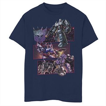 Boys 8-20 Transformers: War For Cybertron Decepticon Panels Graphic Tee