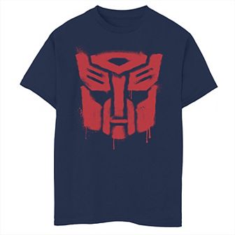 Boys 8-20 Transformer Drippy Autobot Logo Graphic Tee