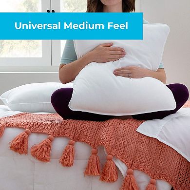 Linenspa Signature Bed Pillow Two-Pack Standard Medium