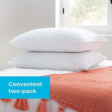 Linenspa Signature Bed Pillow Two-Pack Standard Medium