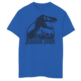 Boys 8-20 Jurassic Park Classic T-Rex Skeleton Logo Graphic Tee