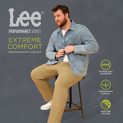 Big & Tall Lee® Extreme Motion MVP Straight Fit Casual Pant