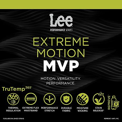 Big & Tall Lee® Extreme Motion MVP Straight Fit Casual Pant