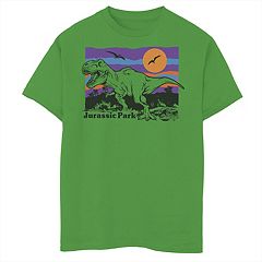 Boys Green Kids Big Kids Jurassic Park Clothing Kohl S - roblox t rex skeleton package code