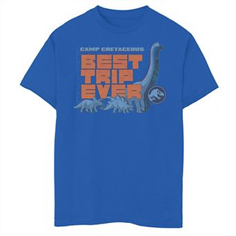 Boys 6-20 Jurassic World: Camp Cretaceous Best Trip Ever Graphic Tee