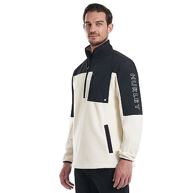 Men's Hurley Half-Zip Pullover Fleece