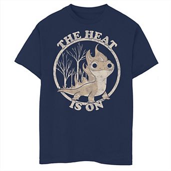 Disney's Frozen 2 Boys 8-20 Salamander The heat Is On Portrait Graphic Tee