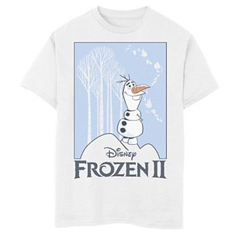 Disney's Frozen 2 Boys 8-20 Olaf Standing On Rock Graphic Tee
