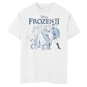 Disney's Frozen 2 Boys 8-20 Group Shot Logo Graphic Tee