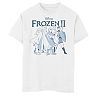 Disney's Frozen 2 Boys 8-20 Group Shot Logo Graphic Tee