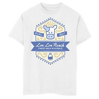 Boys 8-20 Zelda Lon Lon Ranch Finest Milk In Hyrule Graphic Tee