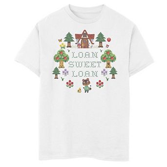 Boys 6-20 Animal Crossing Loan Sweet Loan Graphic Tee