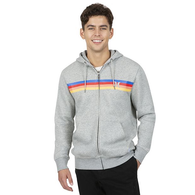 Hurley men's best sale zip hoodie