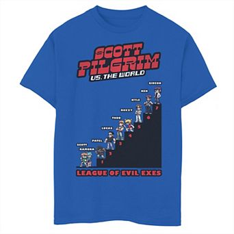 Boys 6-20 Scott Pilgrim Vs. The World League Of Evil Exes Graphic Tee