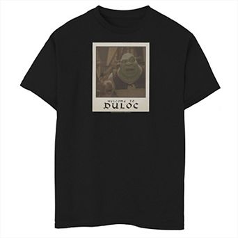 Boys 8-20 Shrek & Donkey Welcome To Duloc Portrait Graphic Tee