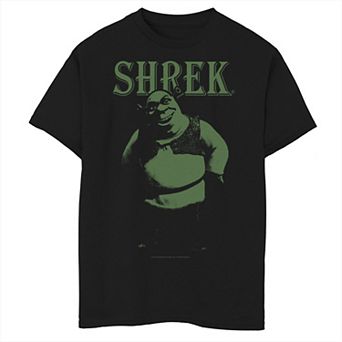 Boys 8-20 Shrek Dark Portrait Graphic Tee