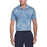 Men's Grand Slam ECO COURSE Modern-Fit Tropical Performance Golf Polo