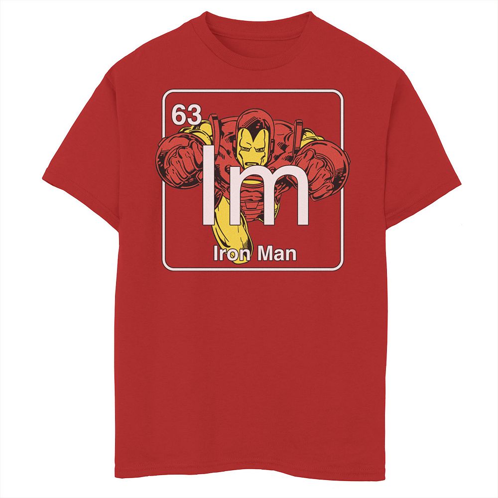 Boys 8-20 Marvel Avengers Iron Man Element Graphic Tee