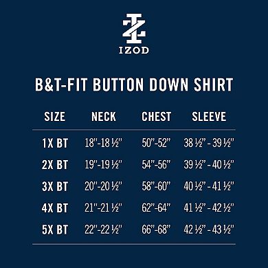 Big & Tall Men's IZOD Flannel Button Down Shirt