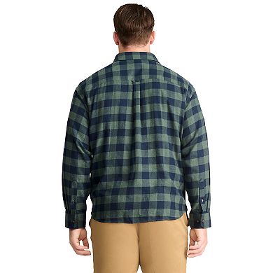 Big & Tall Men's IZOD Flannel Button Down Shirt