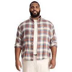 Big and tall plaid shirts best sale