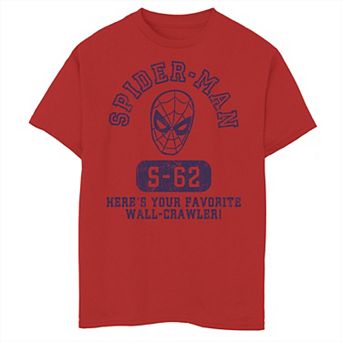Boys 8-20 Marvel Spider-Man Since 1962 Favorite Wall Crawler Graphic Tee