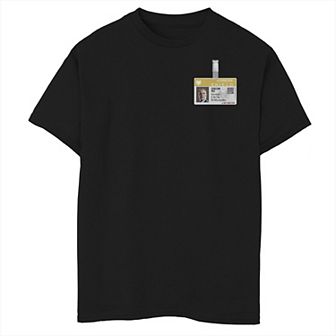 Boys 8-20 Marvel Agents Of Shield Coulson Name Badge Graphic Tee