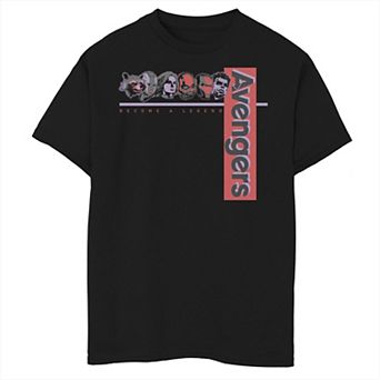 Boys 8-20 Marvel Avenger Faces Graphic Tee
