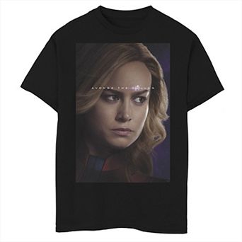 Boys 8-20 Marvel Avengers Endgame Captain Marvel What Ever It Takes Poster Graphic Tee