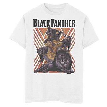 Boys 8-20 Marvel Avengers Black Panther Portrait Graphic Tee