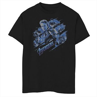 Boys 8-20 Marvel Avengers Endgame Quantum Suits Ornate Group Shot Graphic Tee