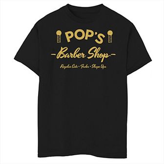 Boys 8-20 Marvel Luke Cage Pop's Barber Shop Graphic Tee
