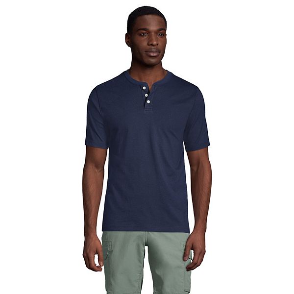 Navy blue best sale henley shirt