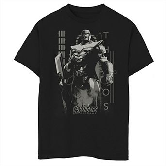 Boys 8-20 Marvel Avengers Endgame Proud Thanos Graphic Tee