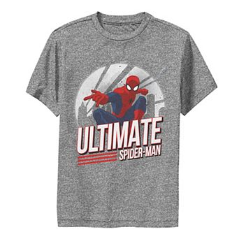Boys 8-20 Marvel Spider Action Comic Poster Graphic Tee
