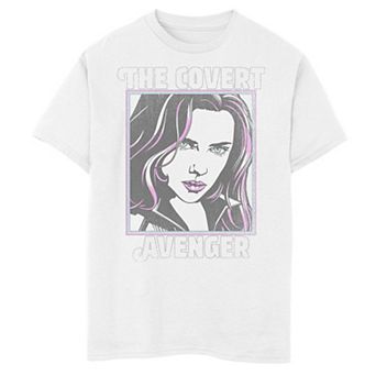 Boys 8-20 Marvel Retro Pop Widow Graphic Tee