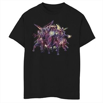 Boys 8-20 Marvel Returning Group Shot Graphic Tee