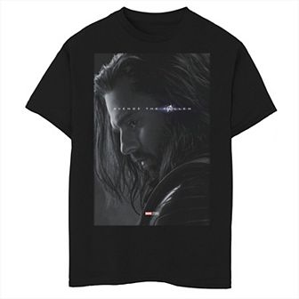 Boys 8-20 Marvel Avengers Endgame Bucky Barnes Avenge The Fallen Graphic Tee