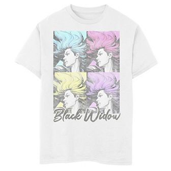 Boys 8-20 Marvel Black Widow Pop Graphic Tee