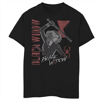 Boys 8-20 Marvel Black Widow Retro Graphic Tee