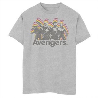 Boys 8-20 Marvel Retro Group Graphic Tee