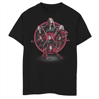 Boys 8-20 Marvel Avengers: Endgame Black Widow Mashup Graphic Tee