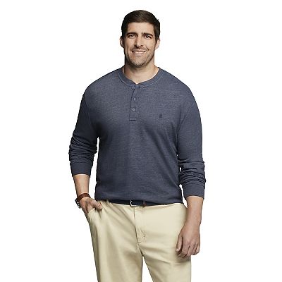 Big Tall IZOD Saltwater Jersey Henley